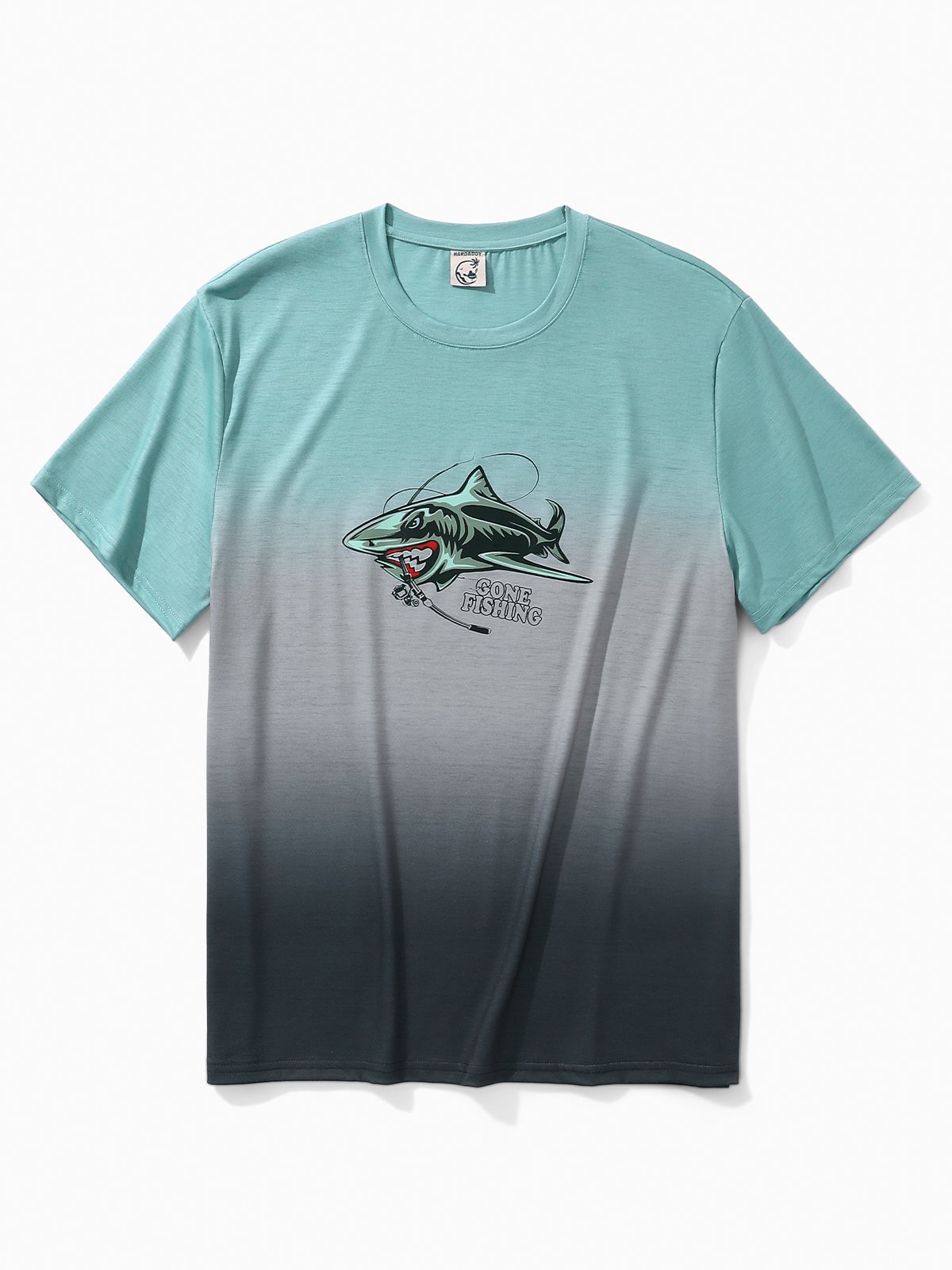Ombre Shark Crew T-Shirt