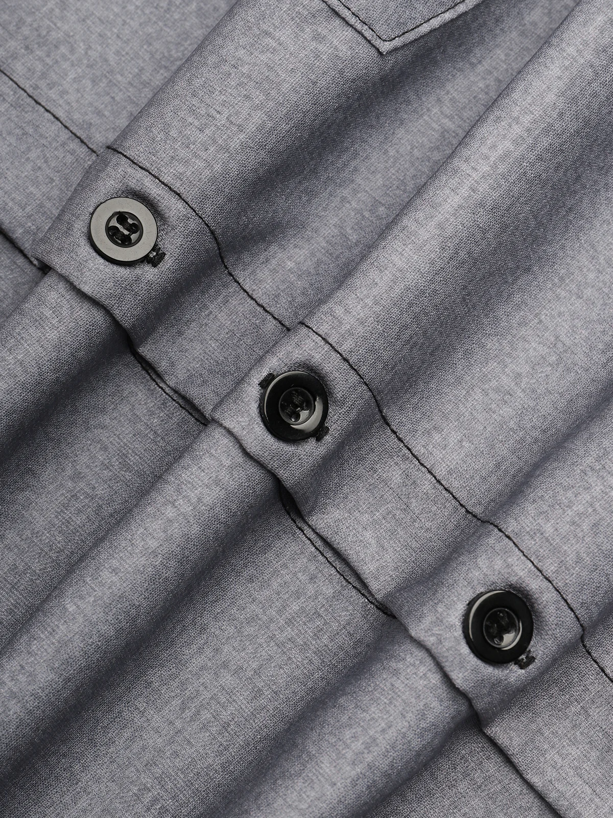 Plants Chest Pocket Short Sleeve Bowling Shirt