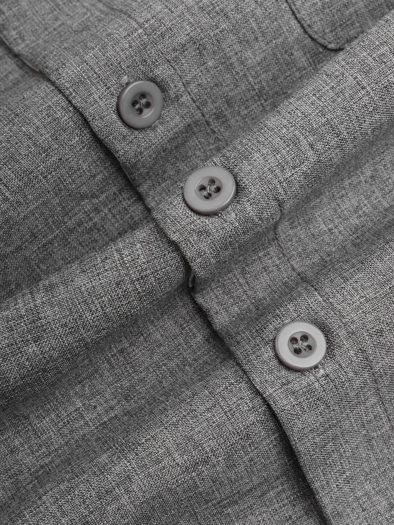 Plaid Panel Short Sleeve Casual Shirt