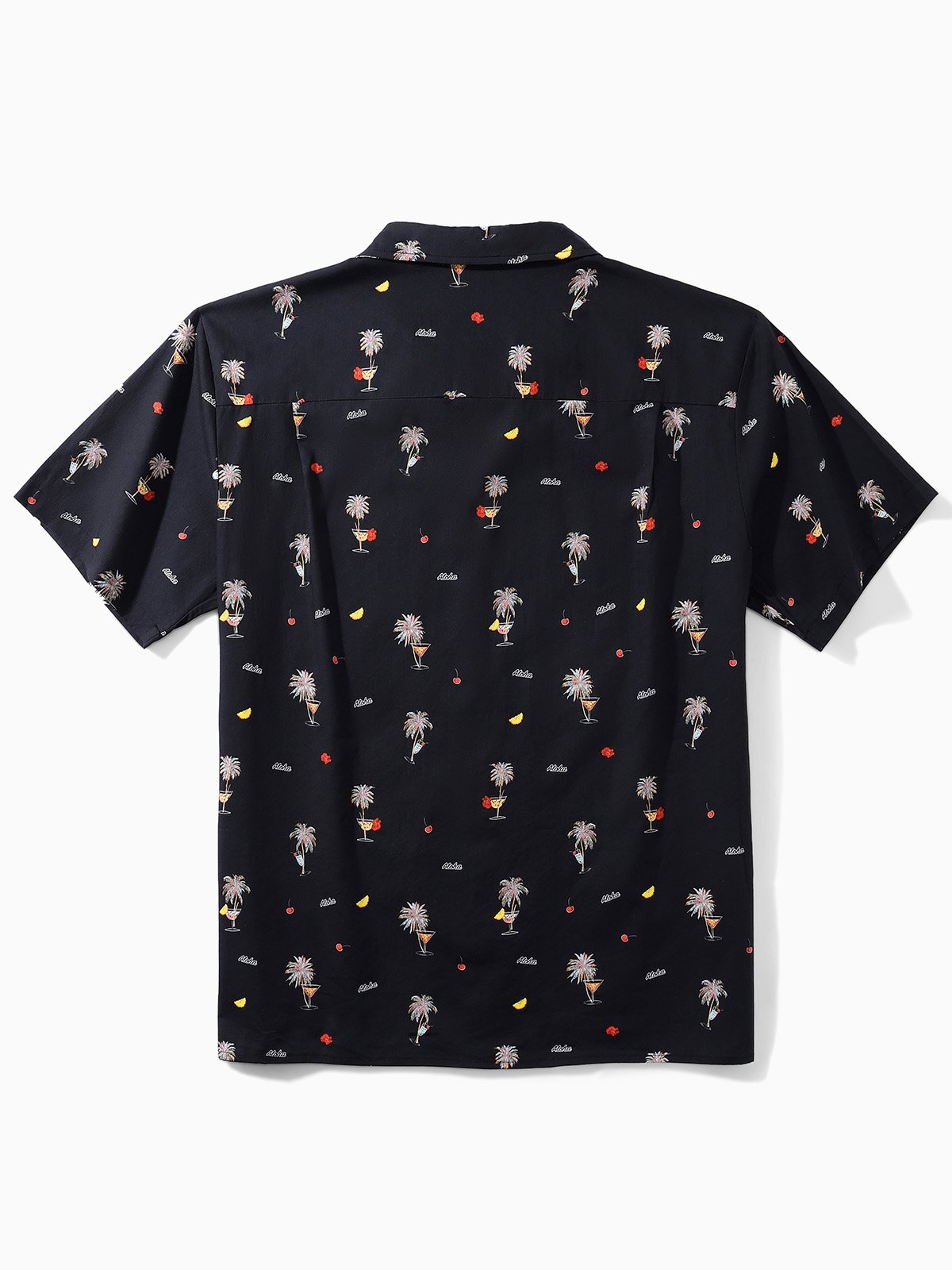 Hardaddy® Cotton Coconut Tree Chest Pocket Resort Shirt