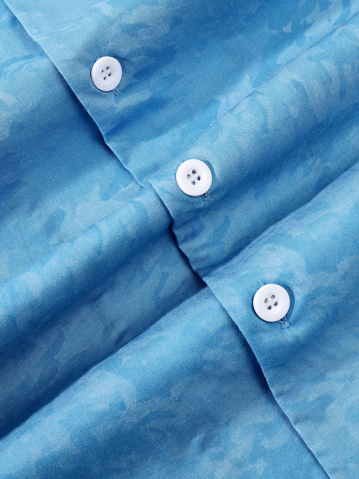 Hardaddy® Cotton Striped Leaf Chest Pocket Bowling Shirt