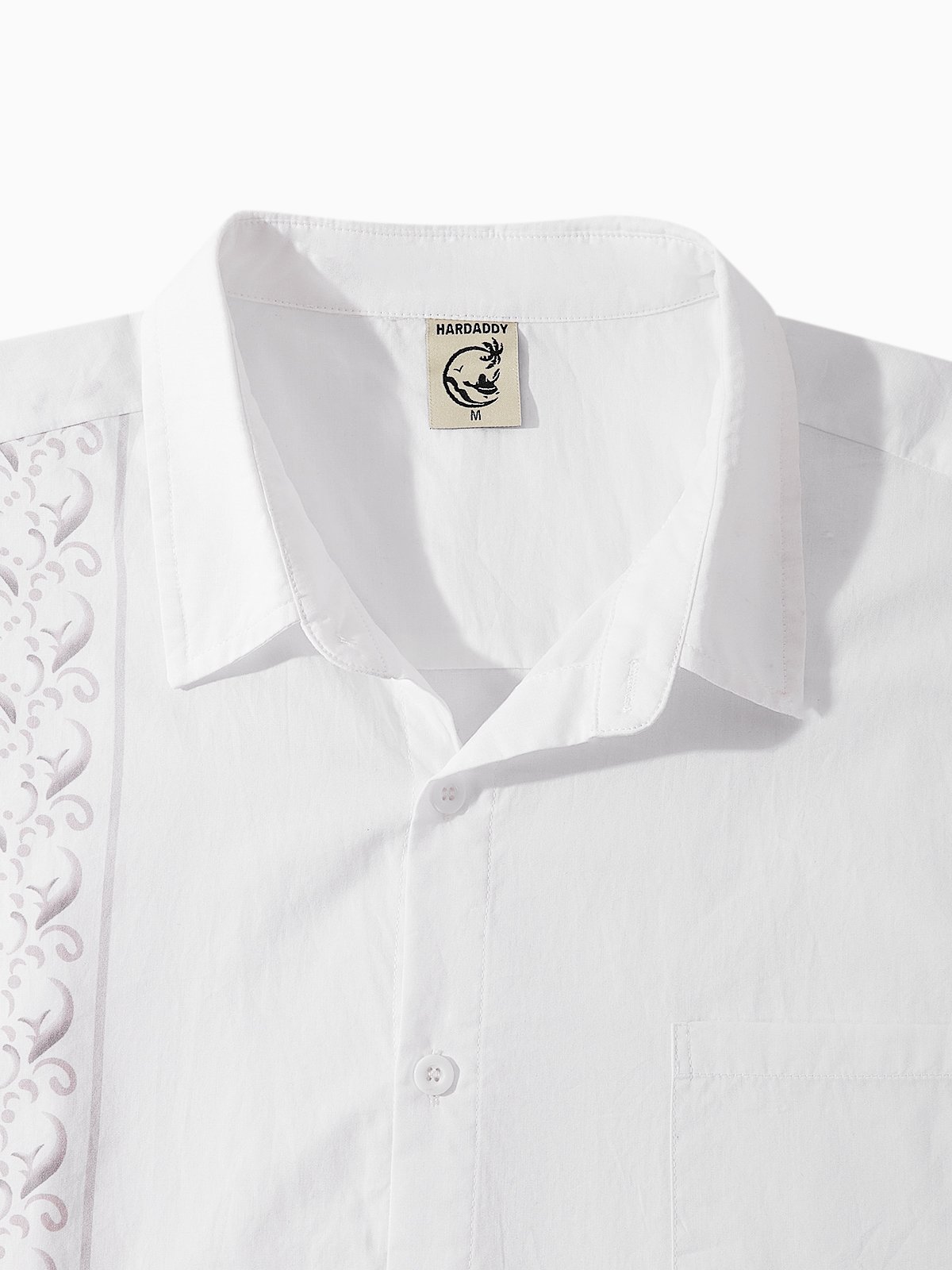 Hardaddy®Cotton Striped Short Sleeve Bowling Shirt