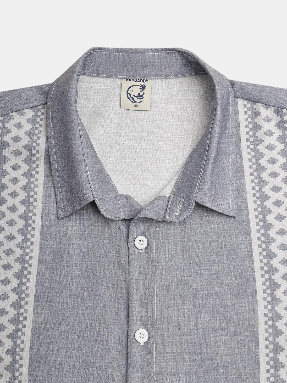 Striped Short Sleeve Bowling Shirt