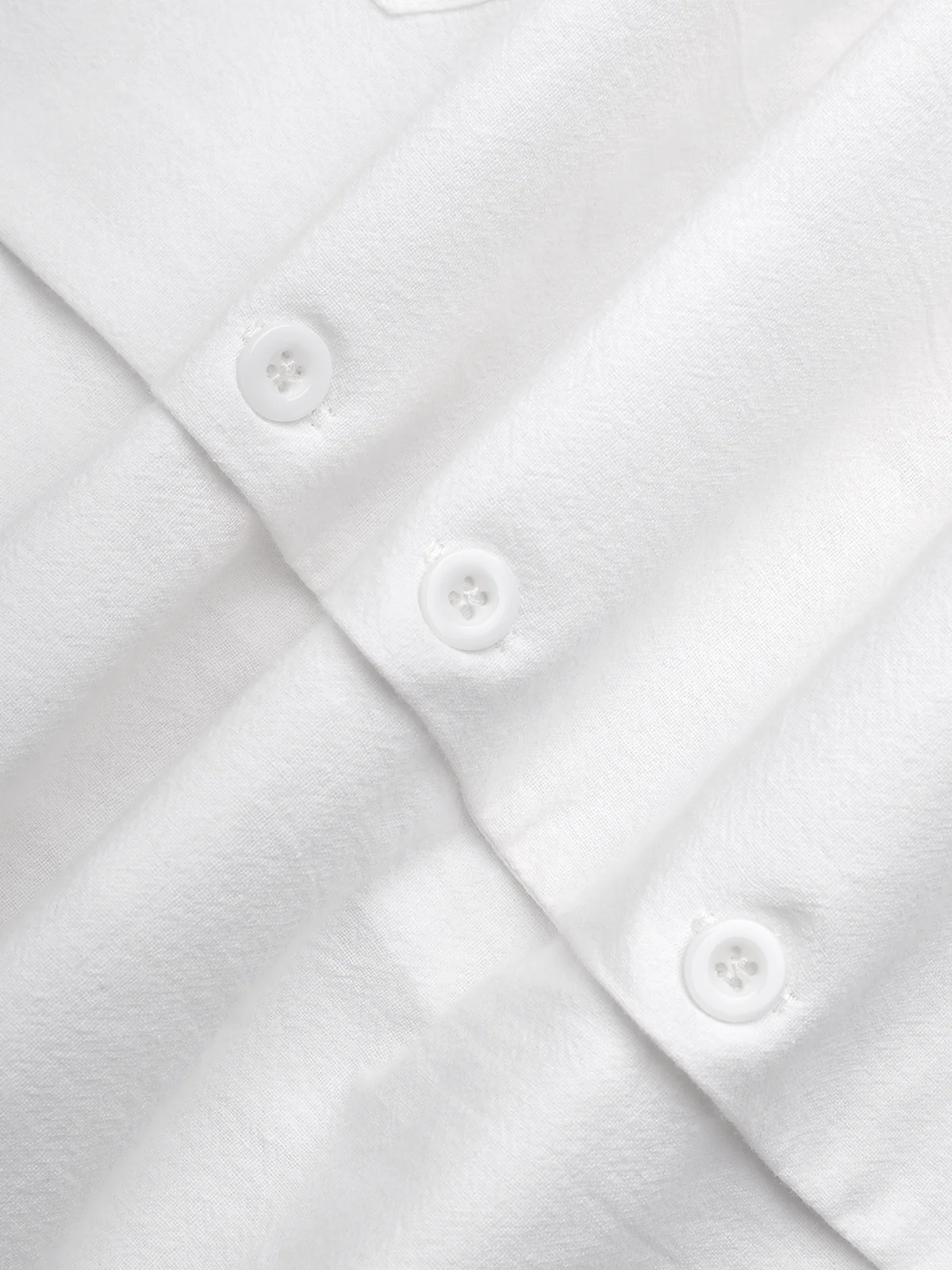 Cotton linen based comfortable leisure net color linen shirt