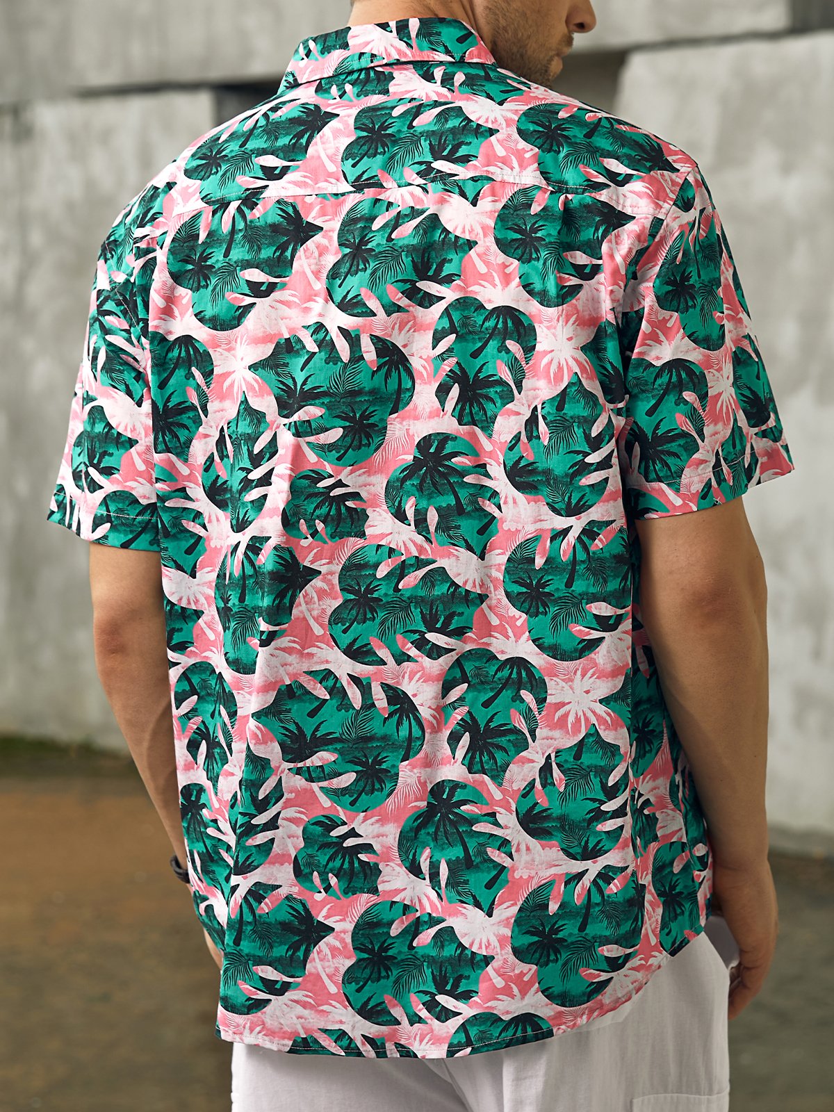 Hardaddy® Cotton Monstera Deliciosa Oxford Shirt