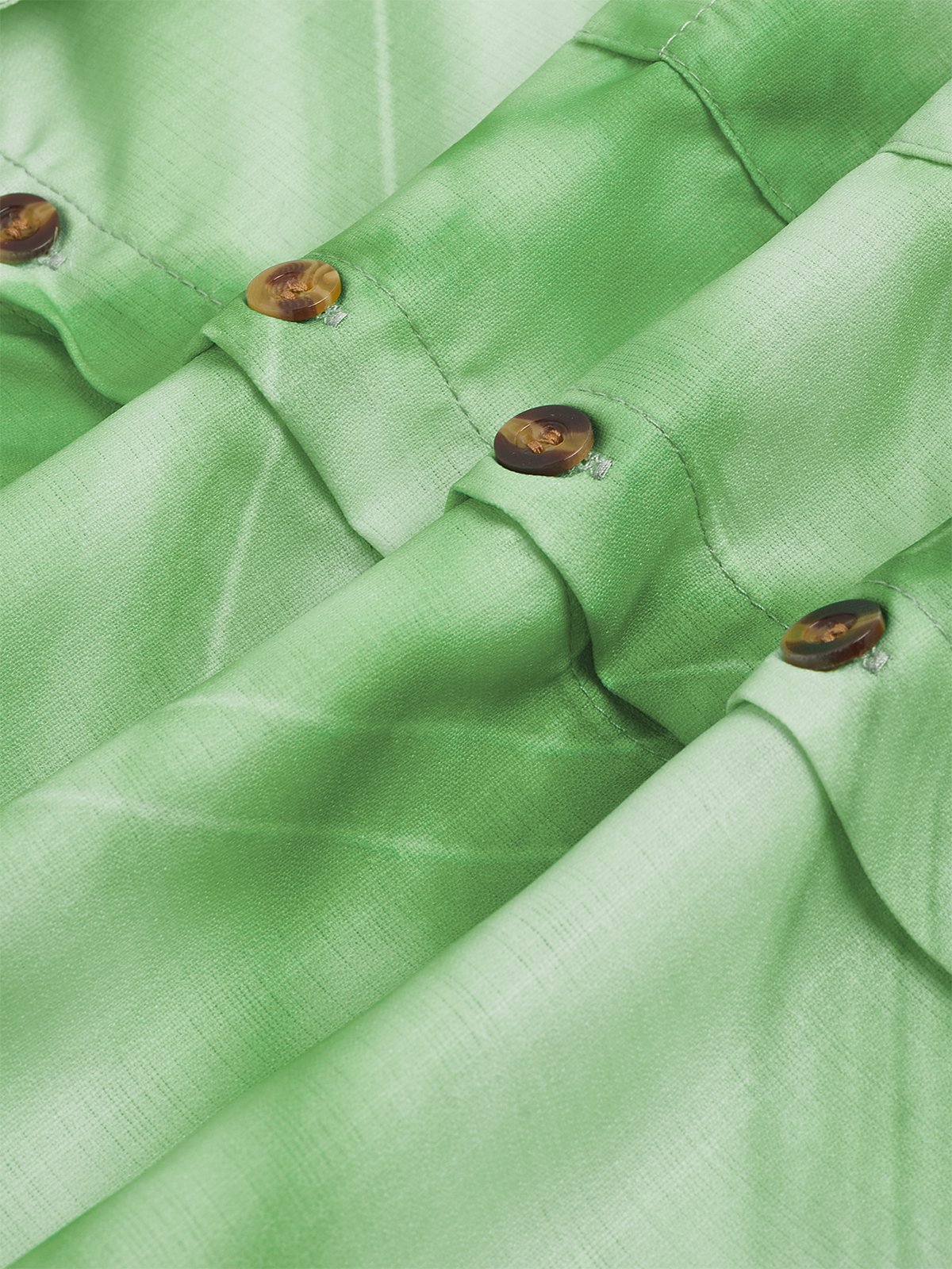 Check Print Chest Pocket Short Sleeve Resort Shirt