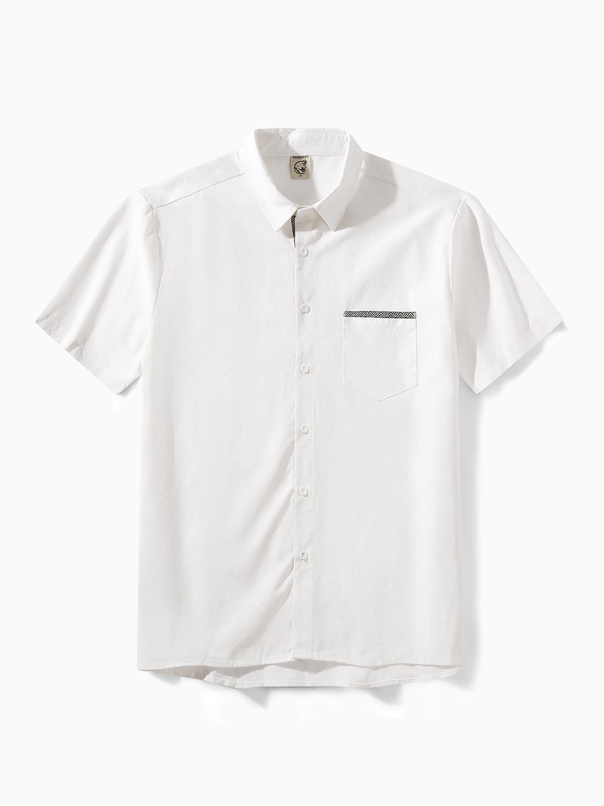 Hardaddy® Cotton Ribbon Contrast Casual Shirts