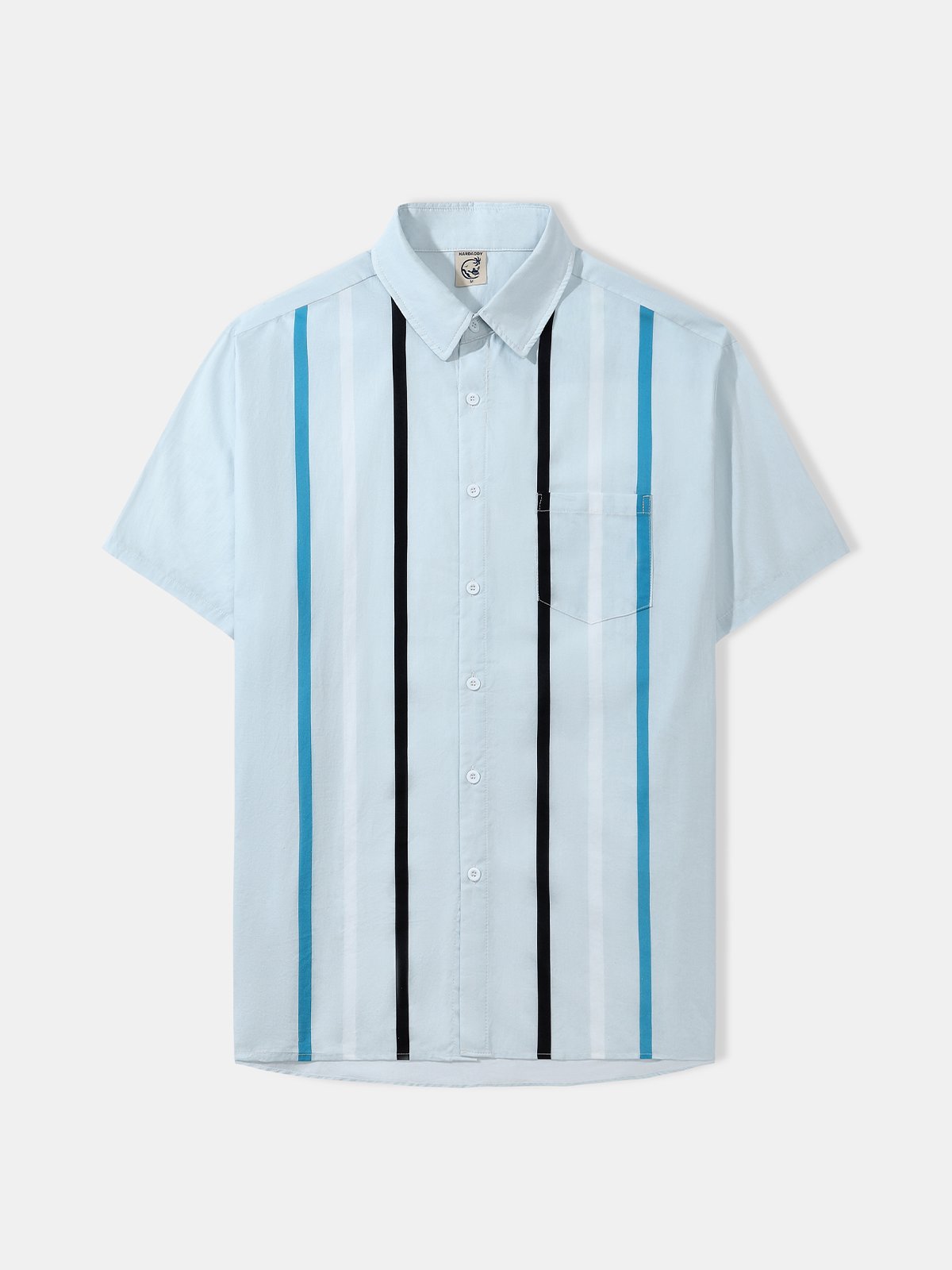 Hardaddy® Cotton Striped Bowling Shirt
