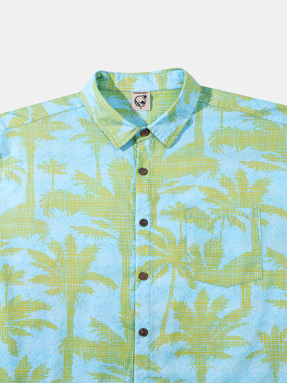 Hardaddy® Cotton Palm Tree Resort Shirt