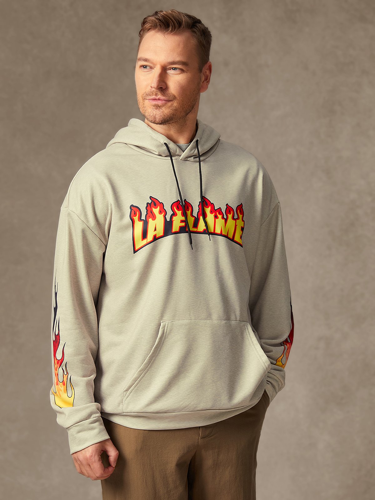 Flame Hoodie Sweatshirt