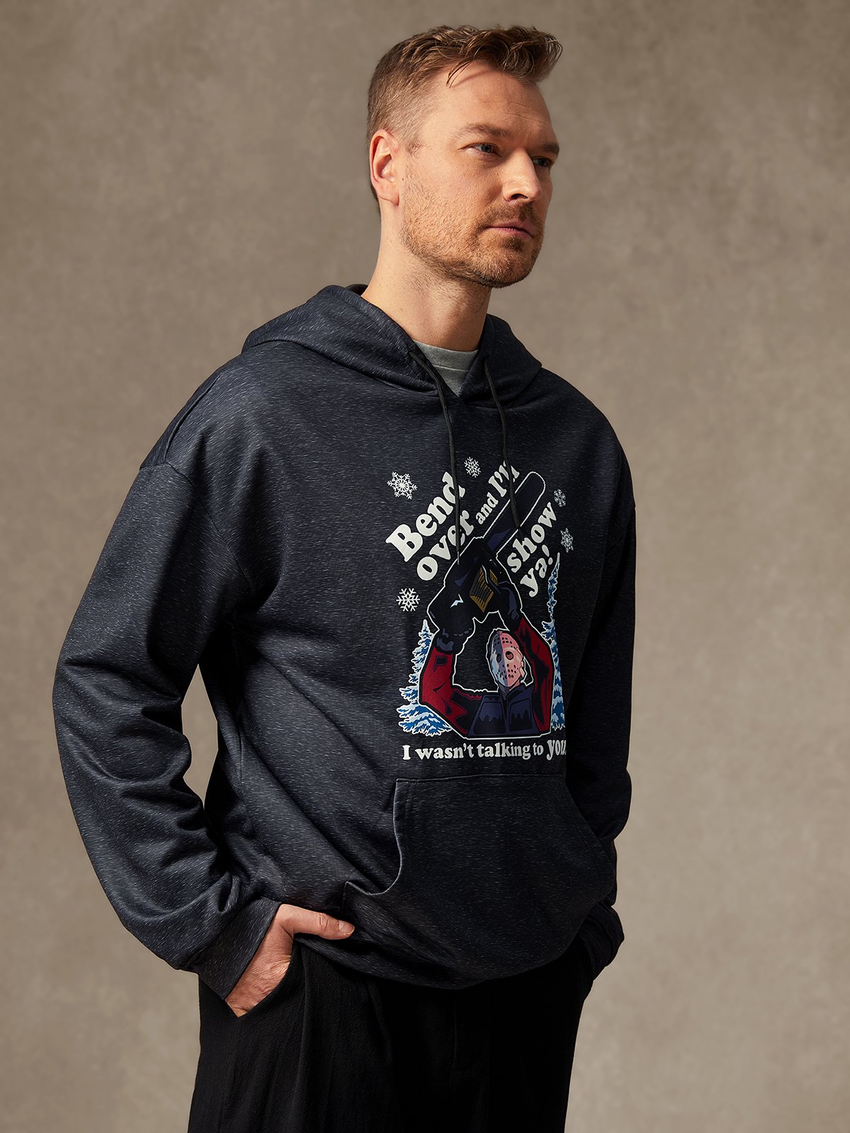 Cartoon Christmas Hoodie Sweatshirt