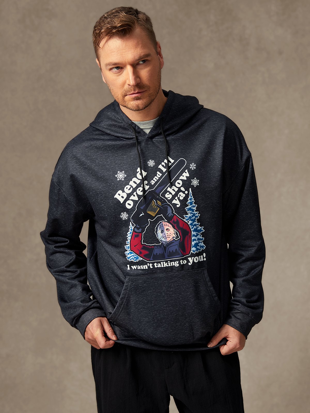Cartoon Christmas Hoodie Sweatshirt