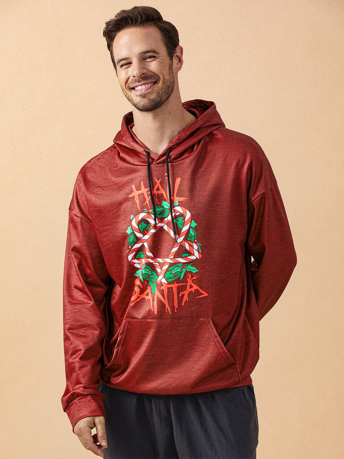 Christmas Candy Casual Hoodie