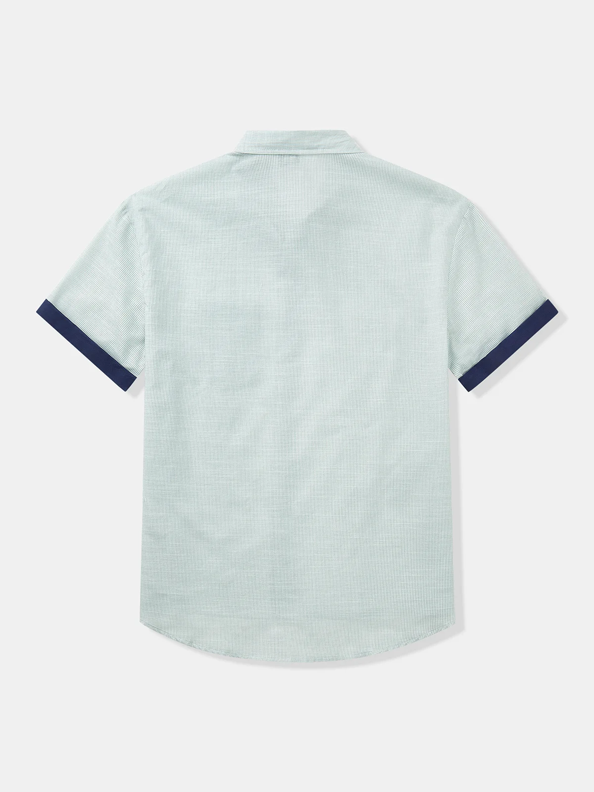 Cotton Striped Short Sleeve Resort Shirt