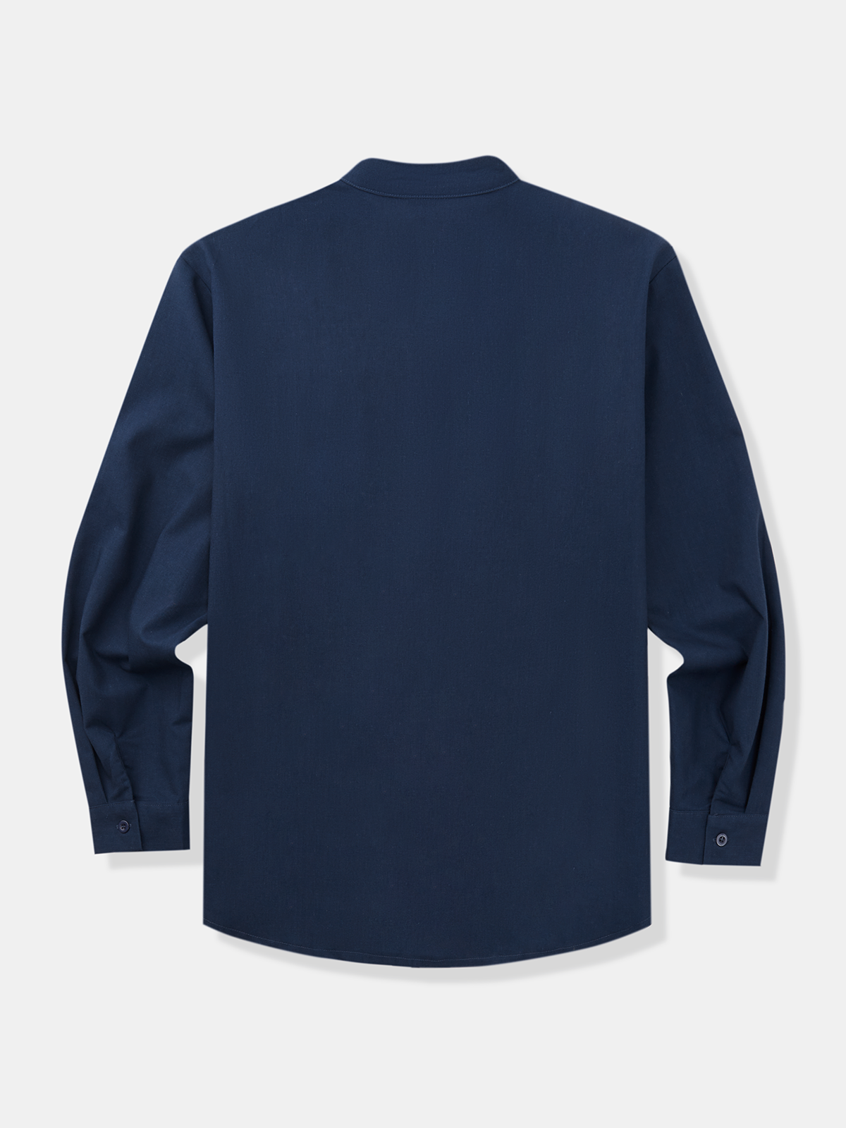 Plain Long Sleeve Casual Shirt
