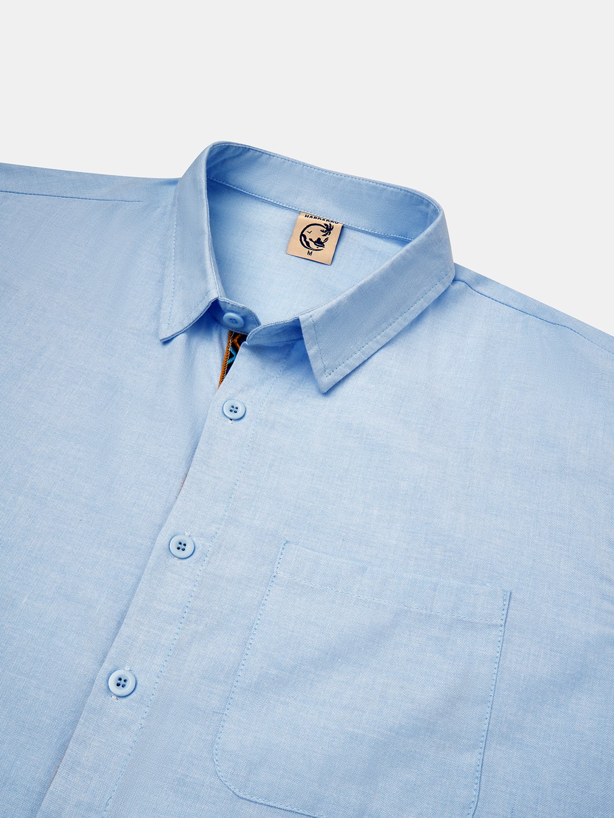 Hardaddy® Cotton Geometric Contrast Resort Shirt