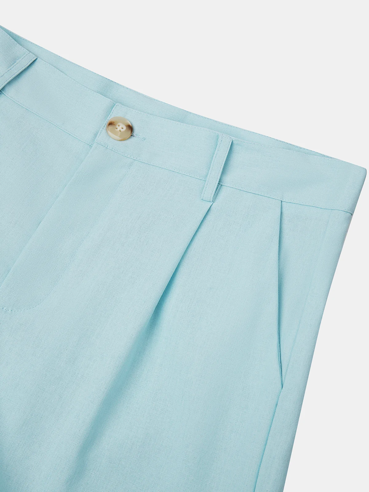 Cotton Plain Casual Bermuda