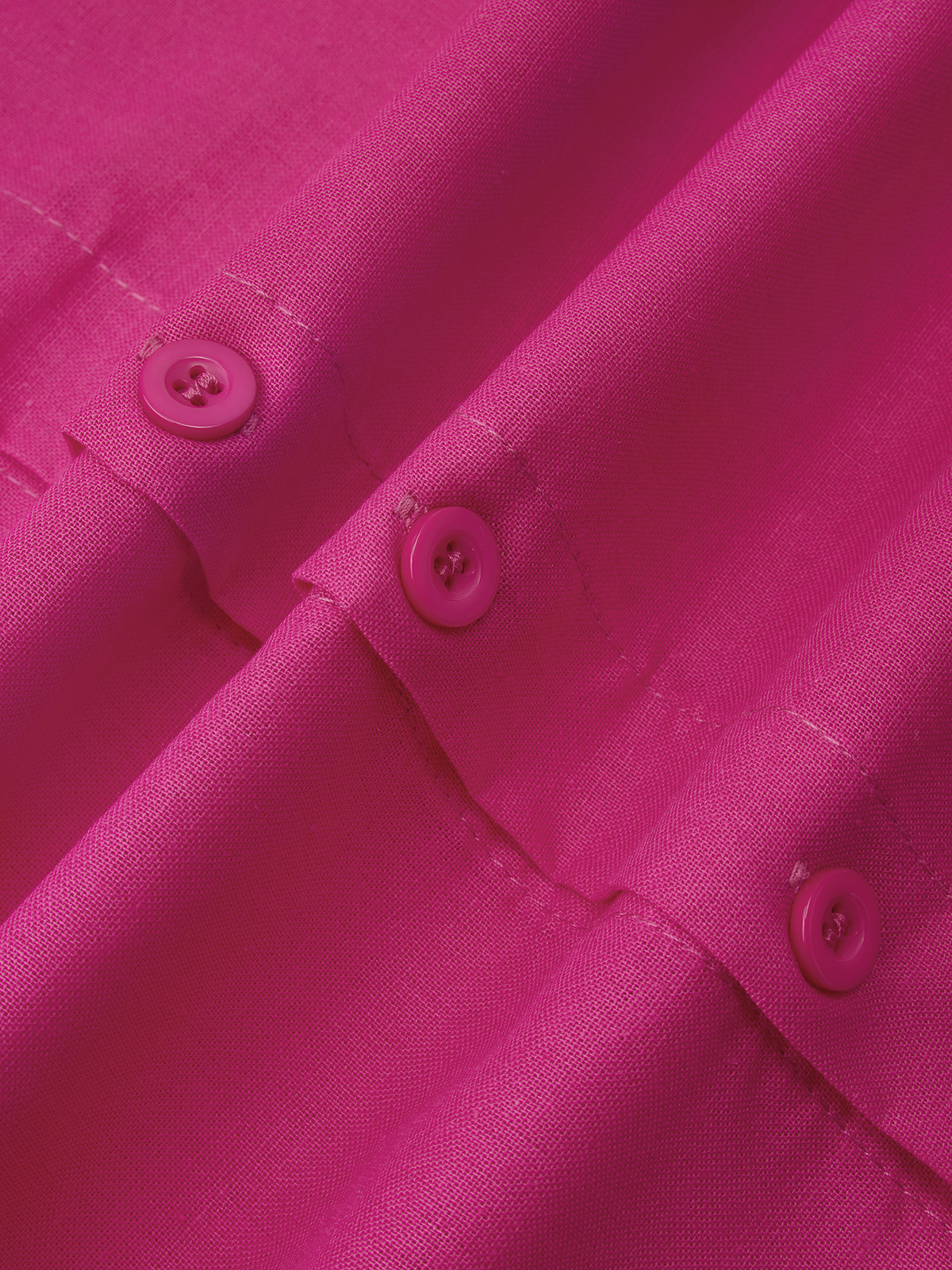 Cotton Plain Long Sleeve Casual Shirt