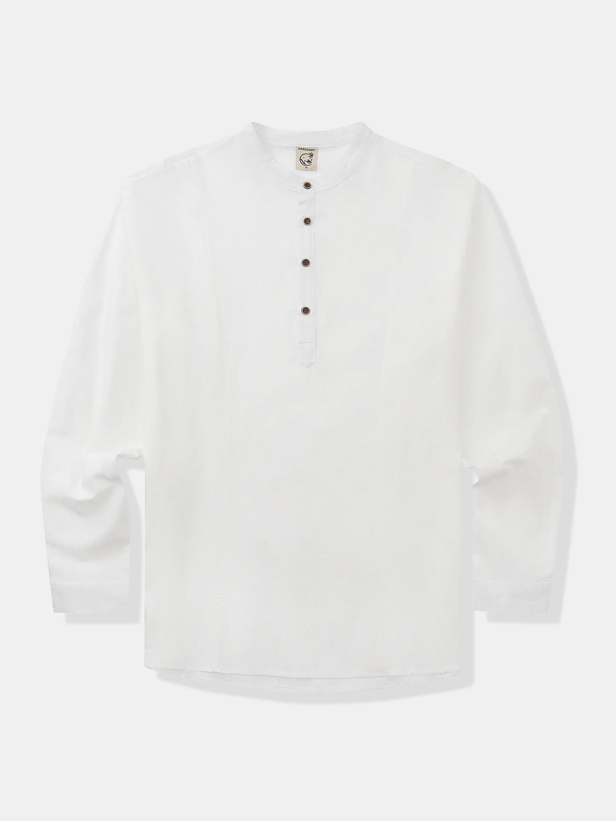 Plain Cotton Long Sleeve Casual Shirt