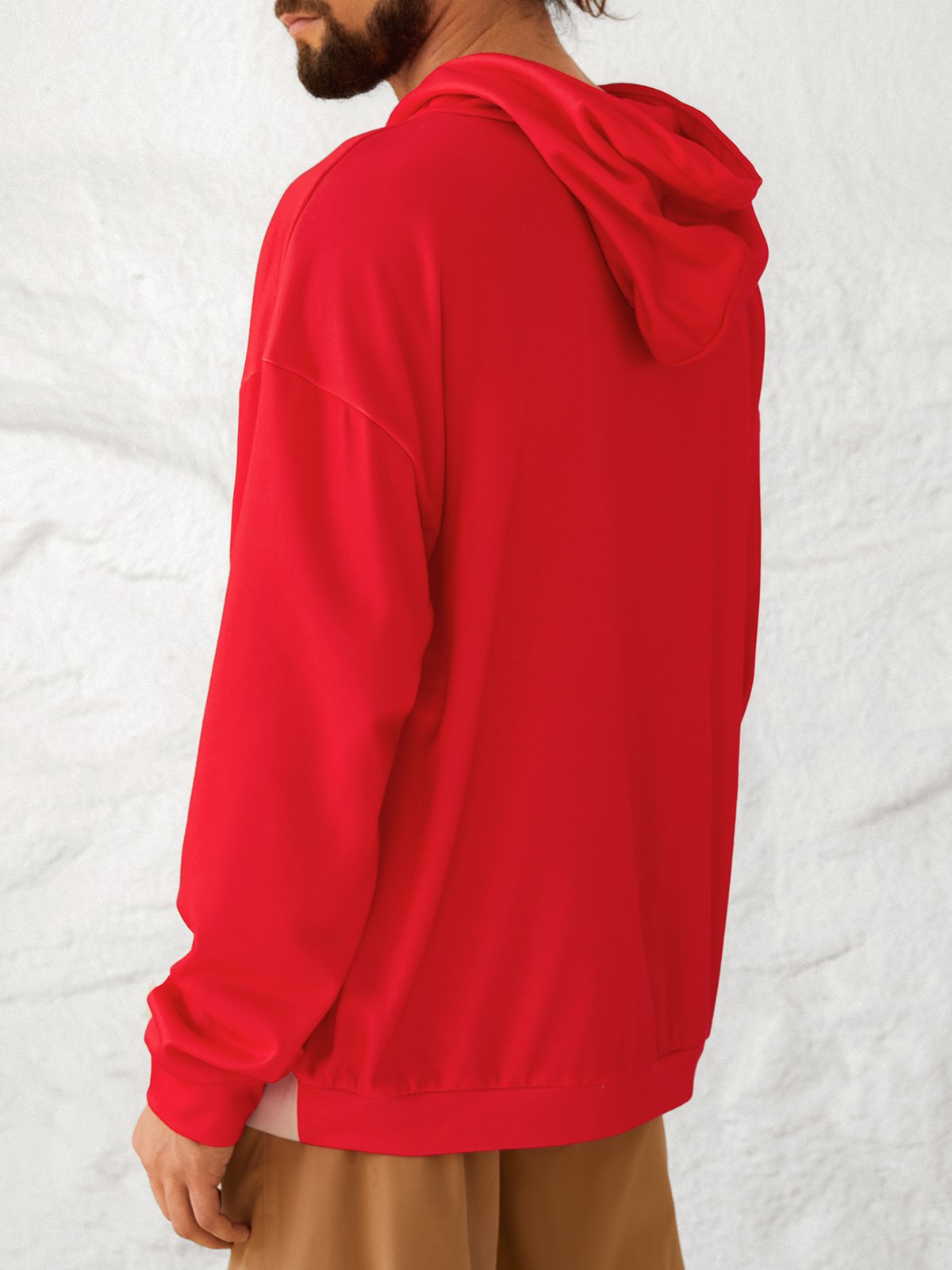 Men's Christmas Graphic Print Hoodie