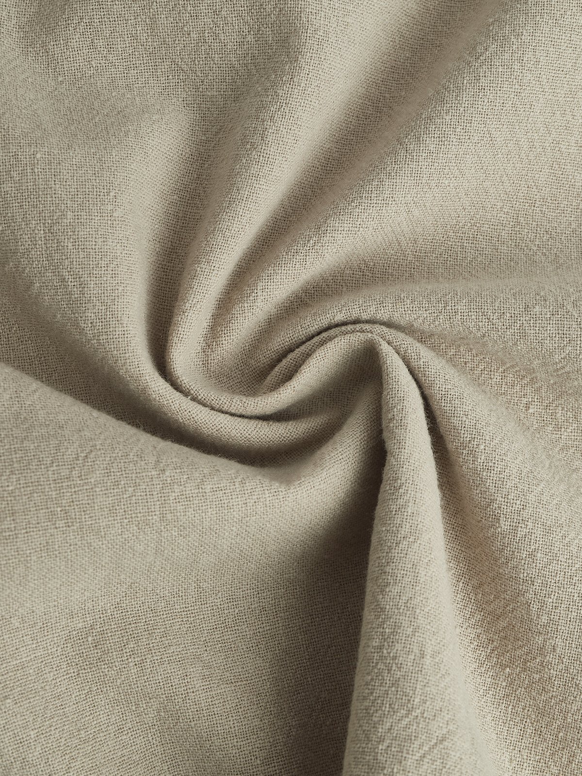 Men's Pocket Cotton Linen Long Sleeve Shirt