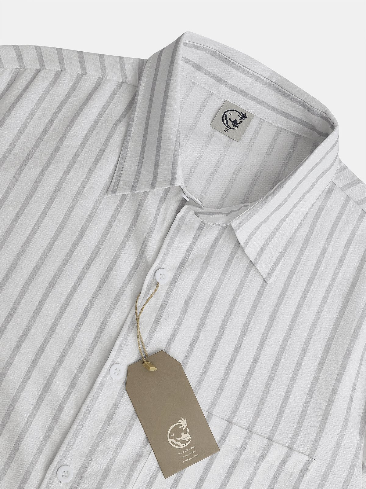 Striped Chest Pocket Long sleeve shirt