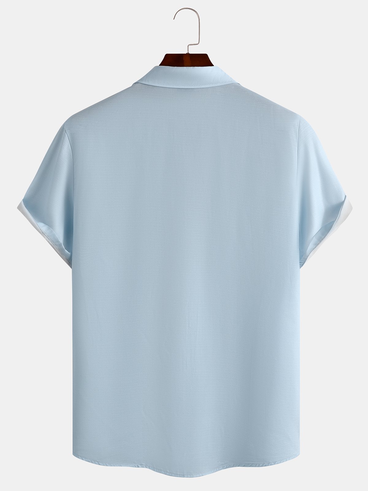 Printed cotton and linen style coconut comfortable linen shirts with short sleeves