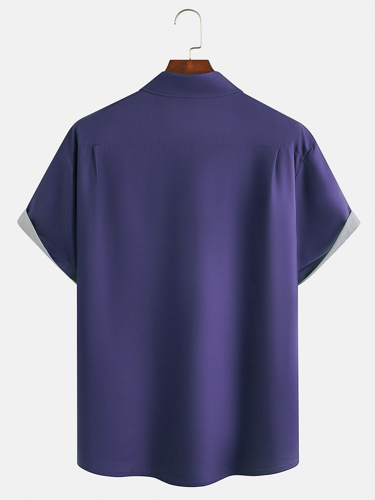 Men's American Flag Graphic Print Short Sleeve Shirt