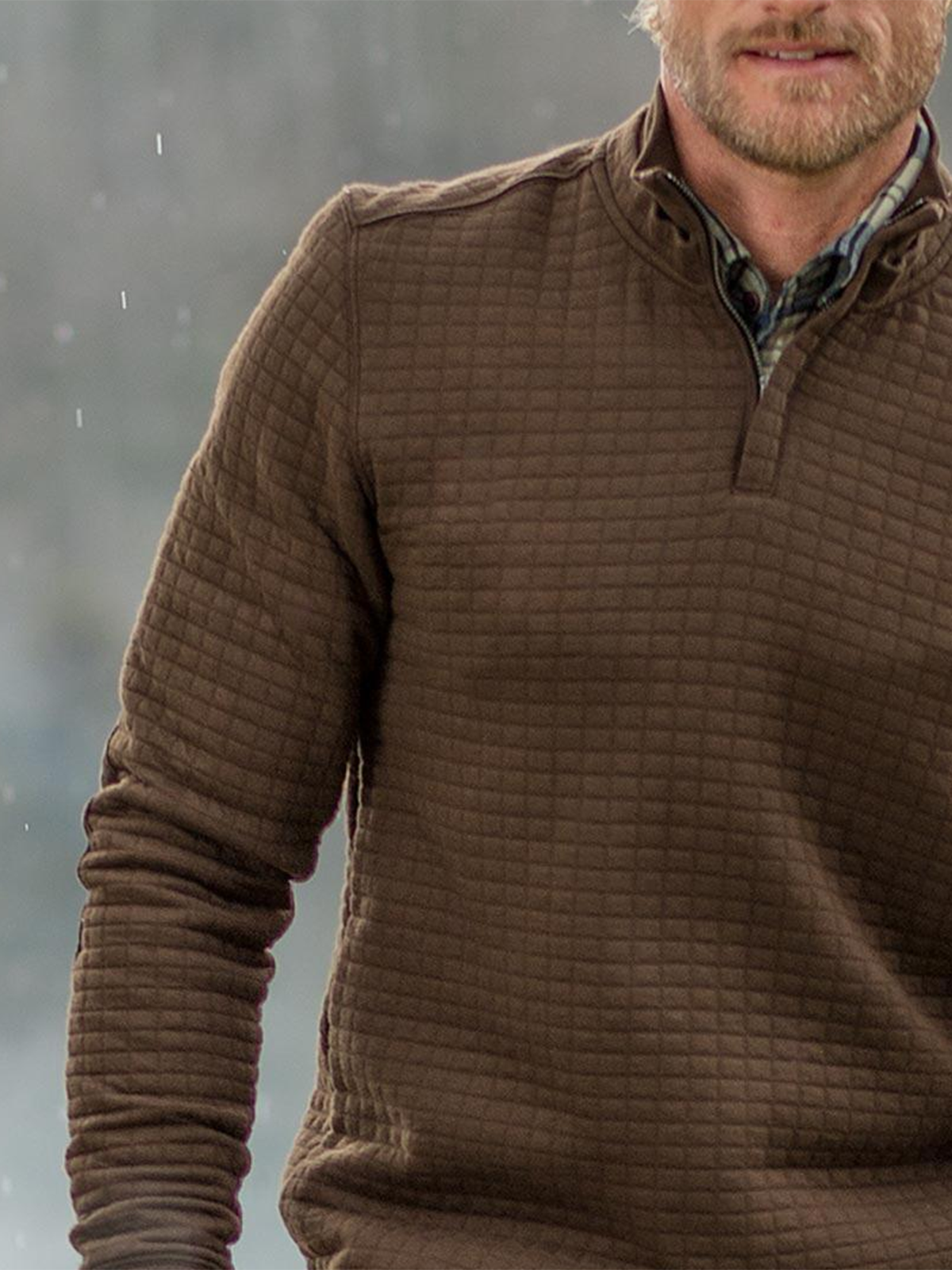 Stand Collar Sweatshirt