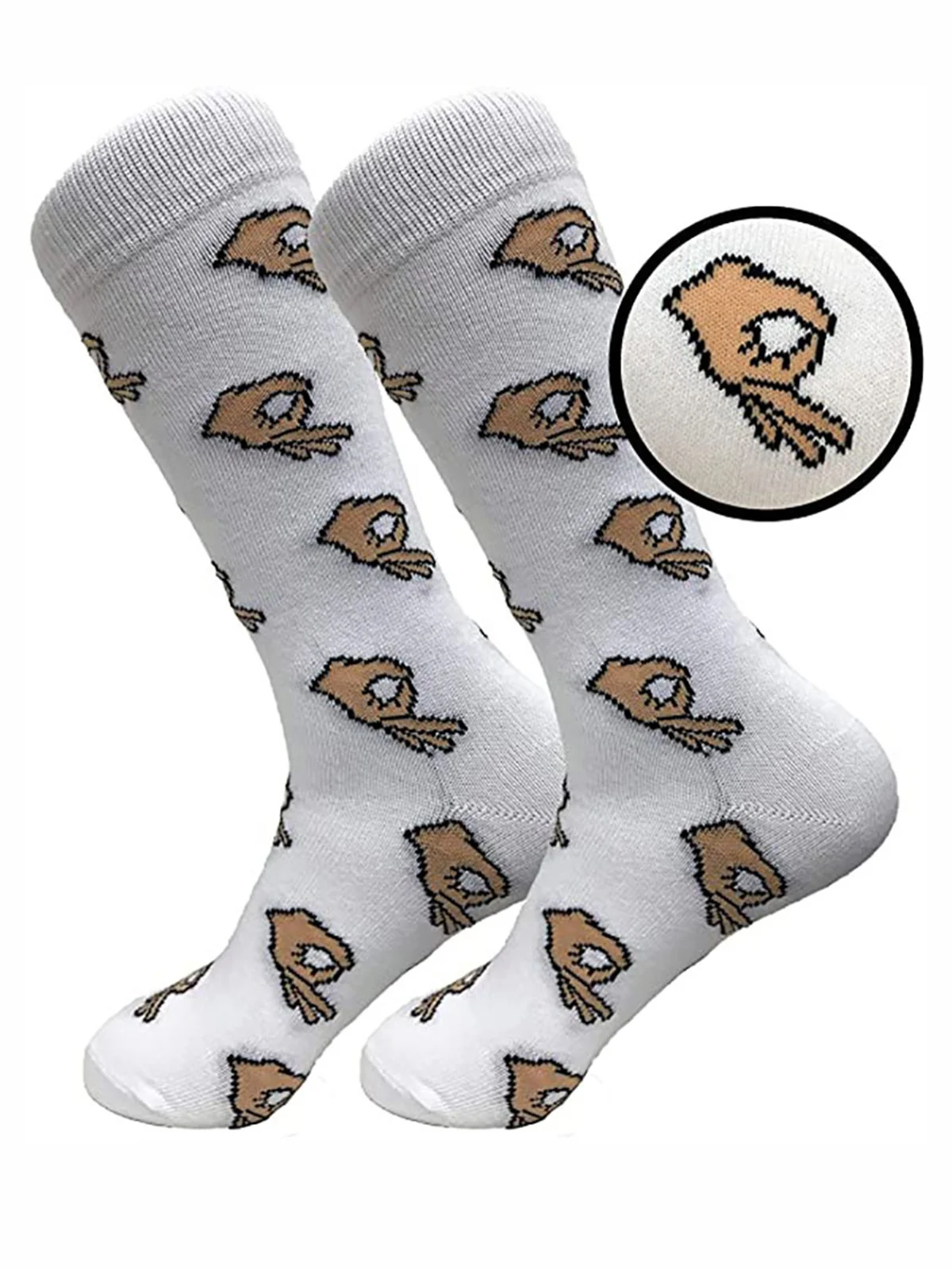 Personality Finger Cotton Socks