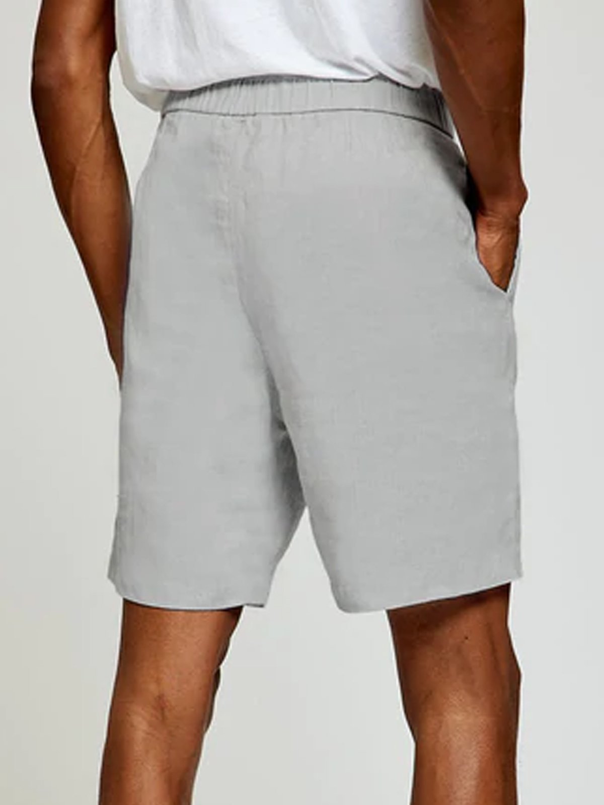 Cotton Linen Hawaiian Casual Shorts