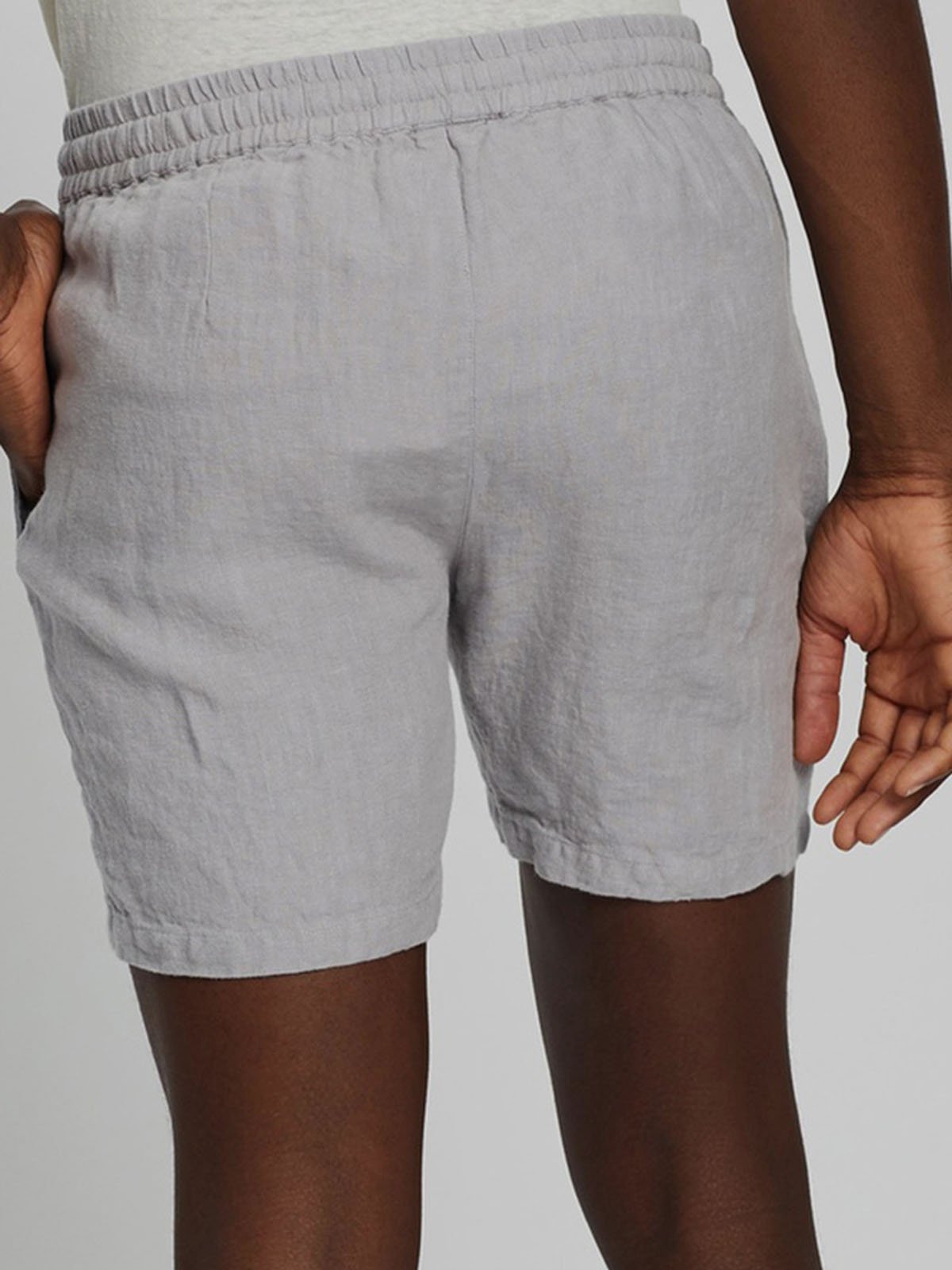 Cotton Linen Hawaiian Casual Shorts