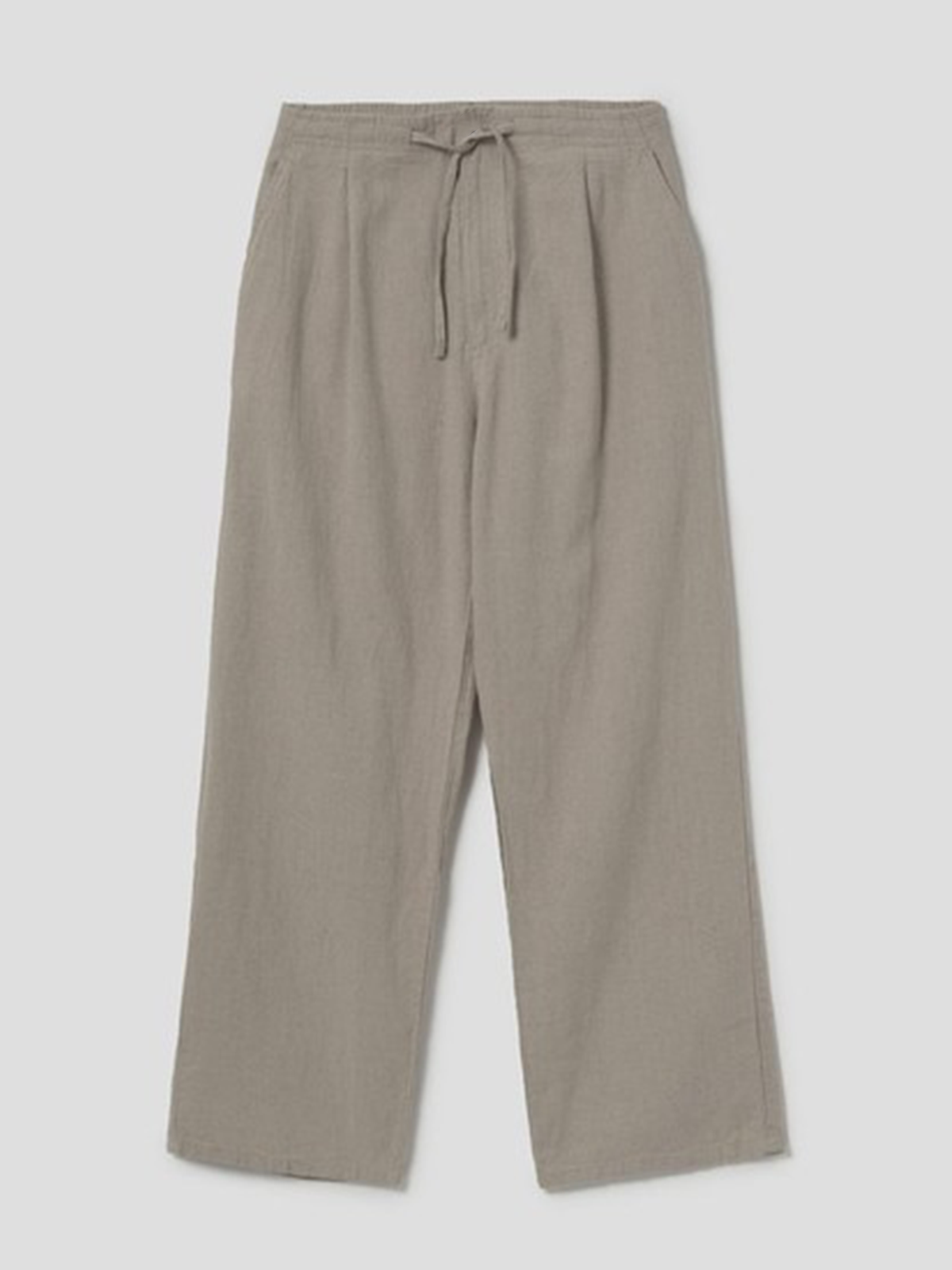 Cotton And linen Style American Casual Basic Wild linen Trousers
