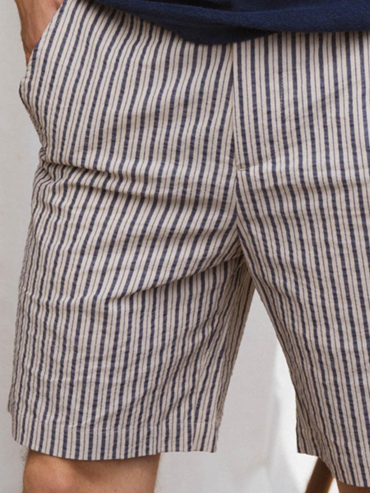 Men's Bubble Wrinkle Casual Shorts