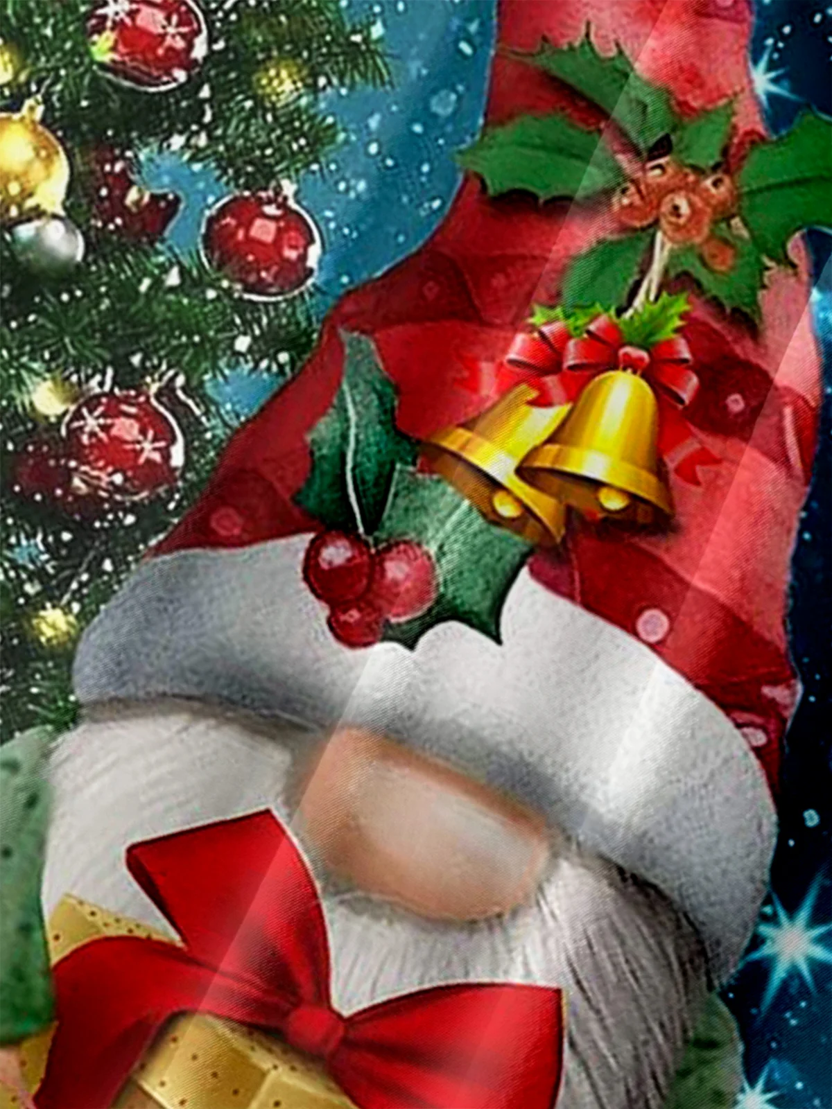 Christmas Gnomes Short Sleeve Camp Shirt