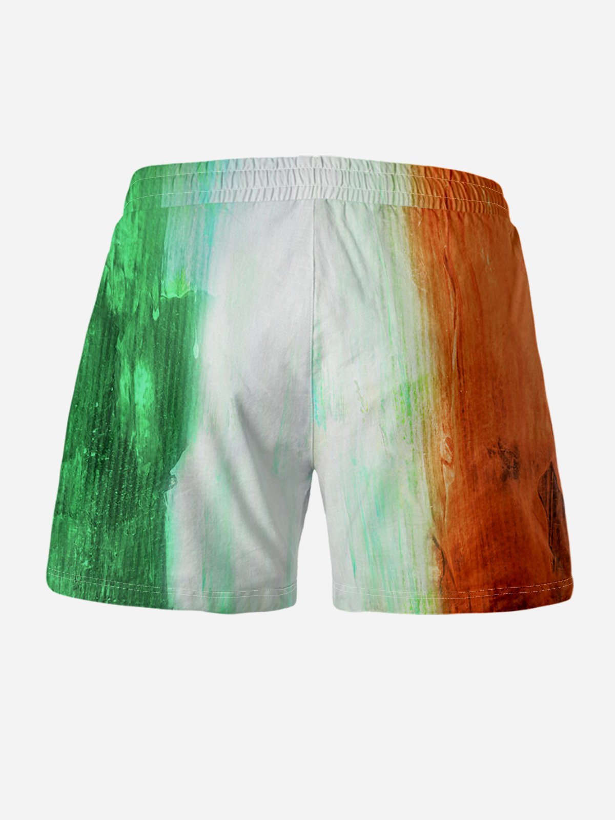 St. Patrick's Day Drawstring Beach Shorts
