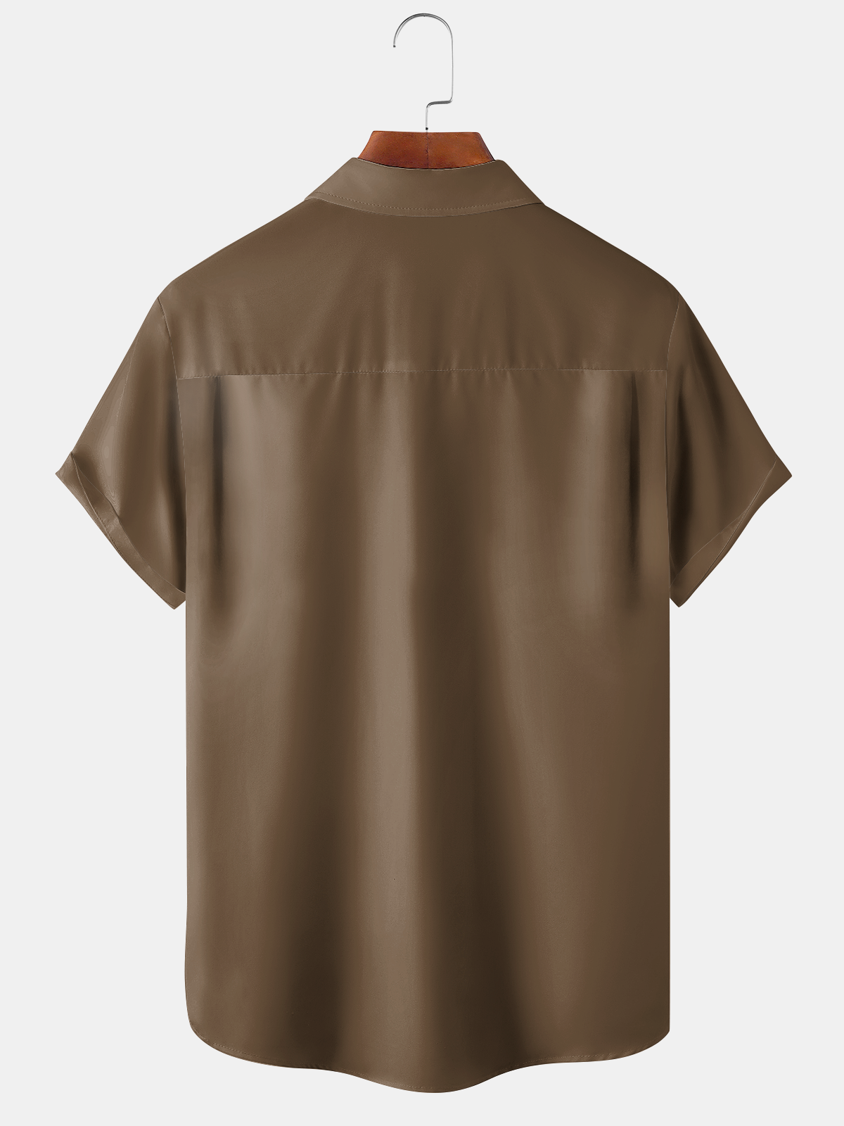 Ethenic Chest Pocket Short Sleeve Bowling Shirt