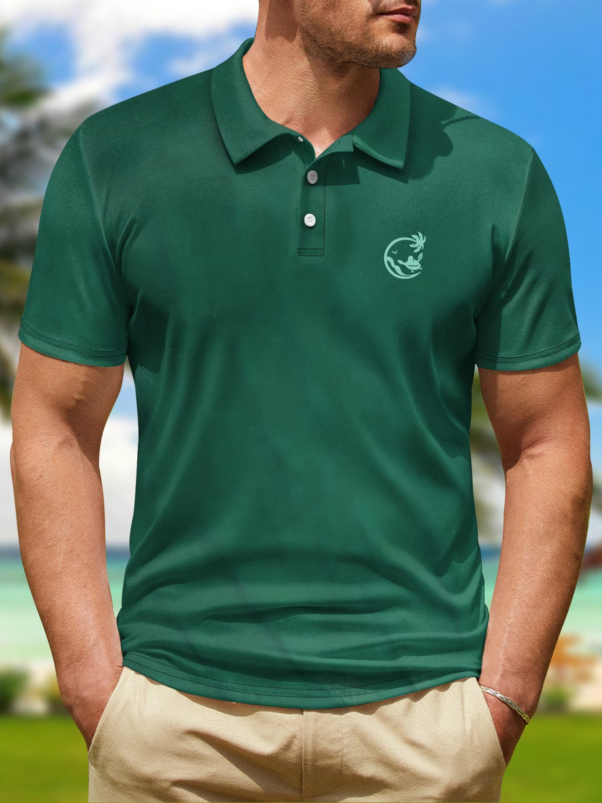 Hardaddy Logo Short Sleeve Polo Shirt