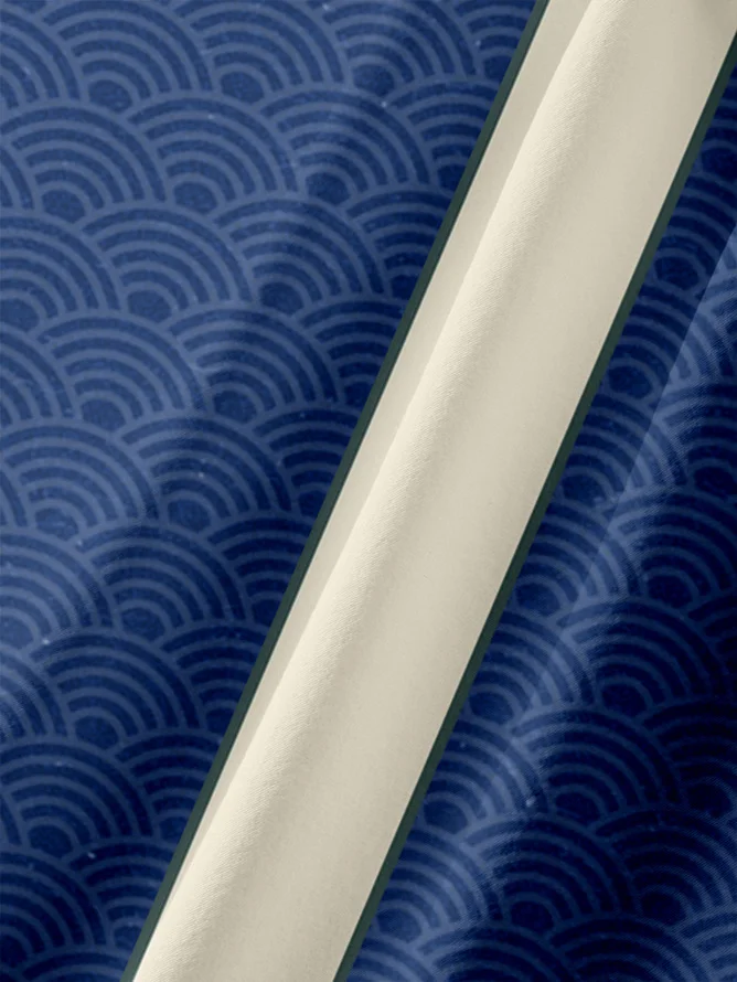 Big Size Chest Pocket Short Sleeve Bowling Shirt