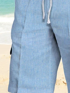 Plain Casual Cargo Pants