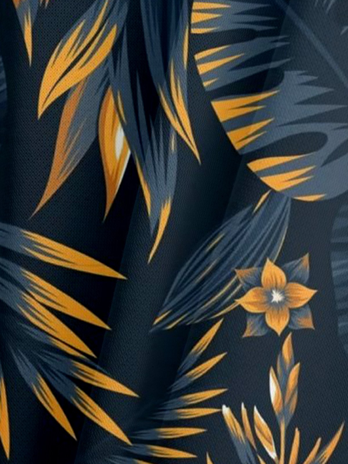 Botanical Pattem Hoodie Sweatshirt