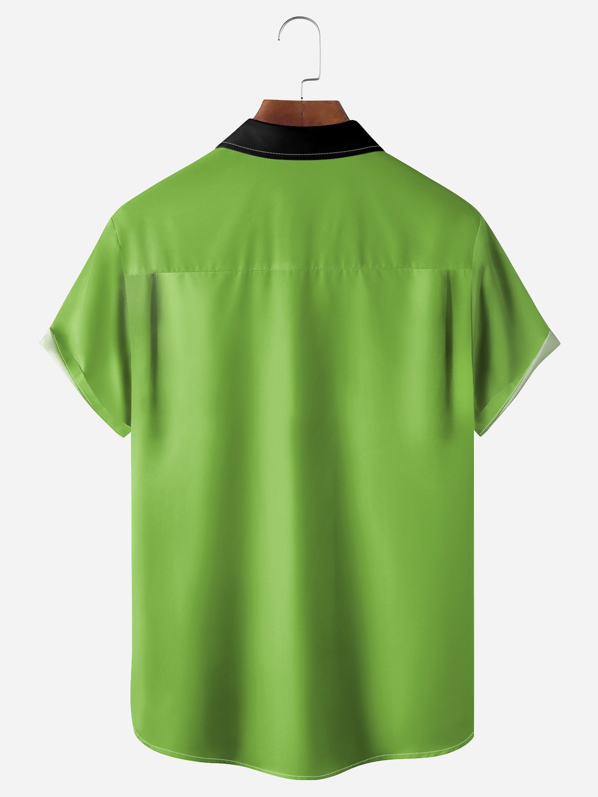 Creative Chest Pocket Short Sleeve Casual Shirt