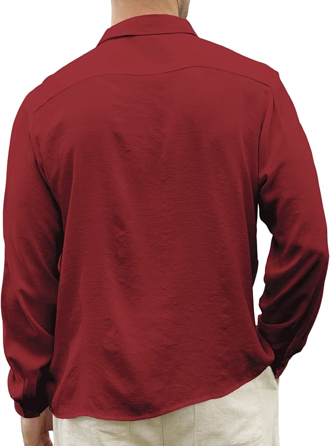 Hardaddy® Cotton Plain Long Sleeve Casual Shirt