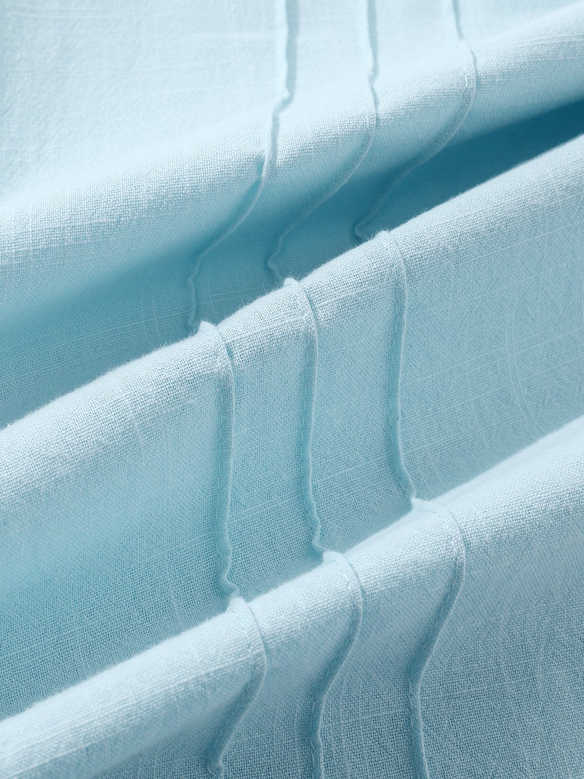 Big Size Vertical Striped Long Sleeve Guayabera Shirt