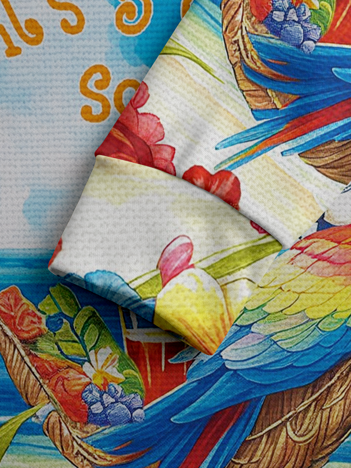 It's 5 O'Clock Somewhere Parrot Zip-up Hoodie Sweatshirt