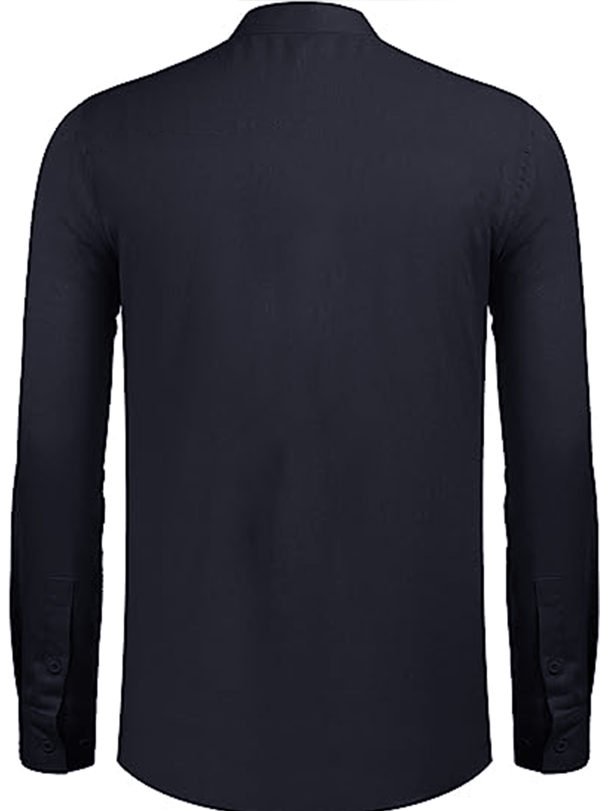 Cotton Bamboo Embroidered Long Sleeve Casual Shirt