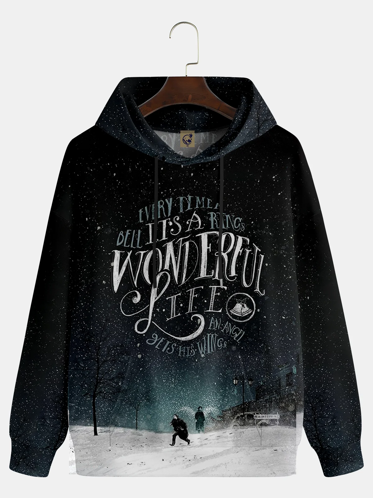 Christmas Wonderful Life Casual Hoodie