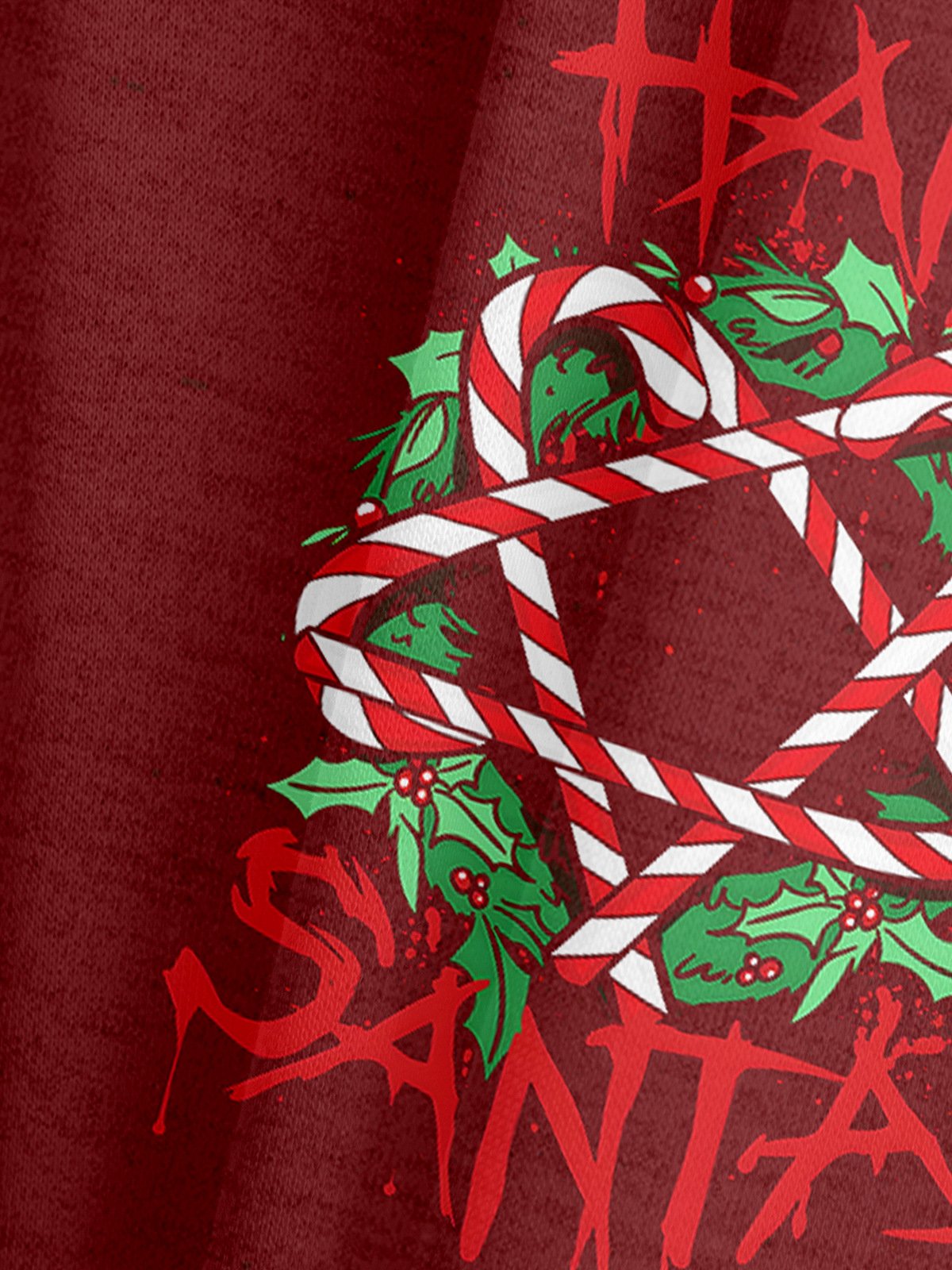 Christmas Candy Casual Hoodie