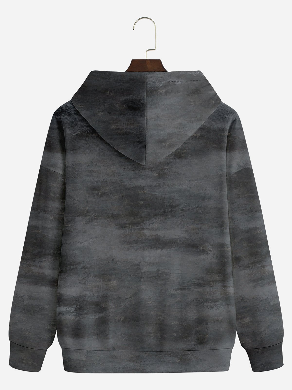 Retro Text Letters Casual Hoodie