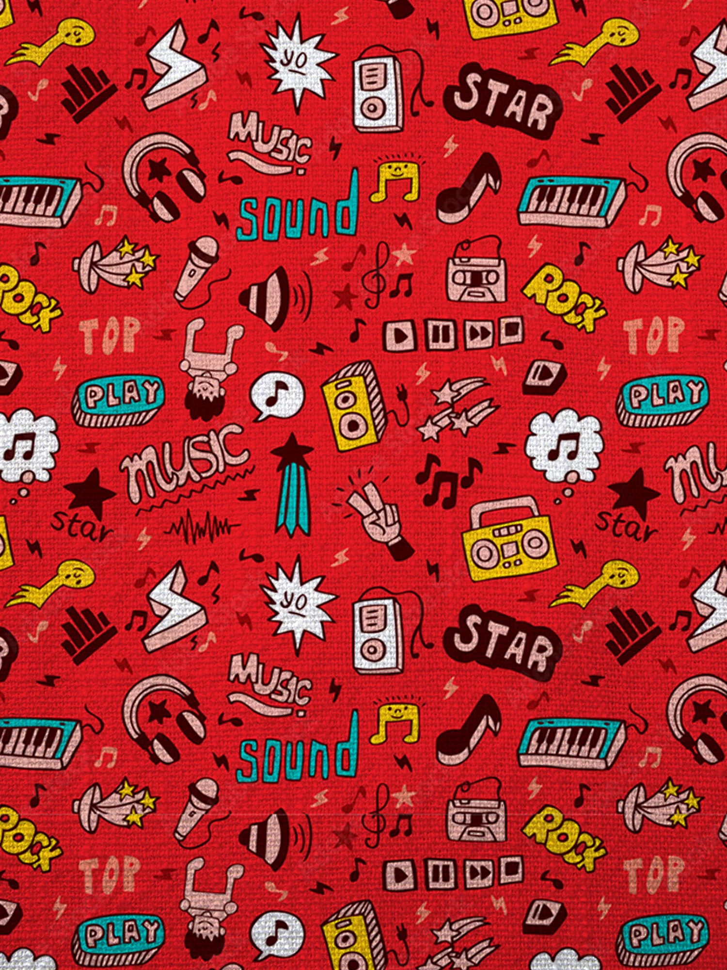 Cotton Music Party Oxford Shirt